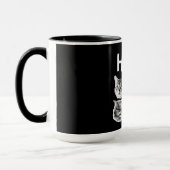 HISS (KISS) Katzenrücklauf Tasse (Links)