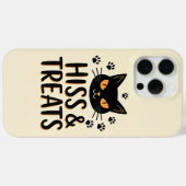 Hiss & Leckereien Black Cat Case-Mate iPhone Hülle (Rückseite (Horizontal))