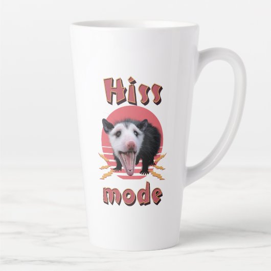 Hiss Mode Funny Opossum Hissing Milchtasse (Rechts)