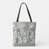 Hiss N' Fitz CAT PARTY TOTE BAG Tasche (Rückseite)