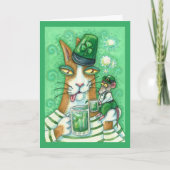 HISS N' FITZ CAT & RAT, KÜCHER ZU GRÜNEN BIENFUNNY KARTE (Vorderseite)