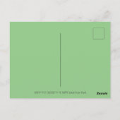 HISS N' FITZ CAT & RAT, KÜCHER ZU GRÜNEN BIENFUNNY POSTKARTE (Rückseite)