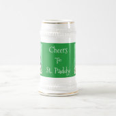 Hiss N' Fitz Cat Rat ST. PATRICK'S DAY BIER STEIN Bierglas (Mittel)