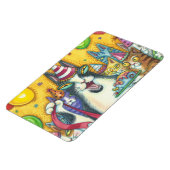 Hiss N' Fitz Cats BIG BIRTHDAY MAGNET *Anpassen (Linke Seite)