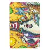 Hiss N' Fitz Cats BIG BIRTHDAY MAGNET *Anpassen (Vertikal)