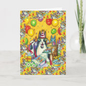 HISS N' FITZ CATS, KITTENS, MIK, FUNNY BIRTHDAY KARTE (Vorderseite)