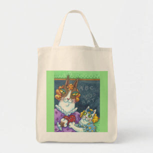 Hiss N' Fitz Cats LEHREN PET GROCERY TASCHE