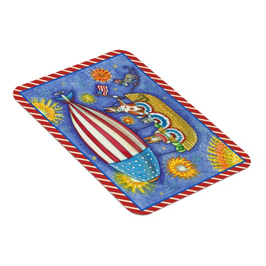 HISS N' FITZ CATS & MOUSE IM 4. JULI ZEPPELIN MAGNET (Rechte Seite)