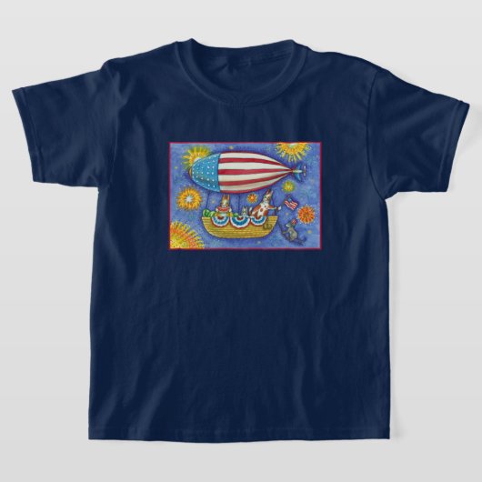 HISS N' FITZ CATS & MOUSE IM 4. JULI ZEPPELIN T-Shirt (Ablage )