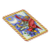 HISS N' FITZ FUNNY CATS, GIANT CHRISTMAS KARDINAL MAGNET (Rechte Seite)