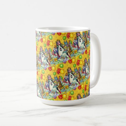 HISS N' FITZ KATZEN, KITTEN, MICH, FUNNY GEBURTSTA KAFFEETASSE (VorderseiteRechts)