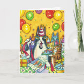 HISS N' FITZ KATZEN, KITTEN, MICH, FUNNY GEBURTSTA KARTE (Vorderseite)