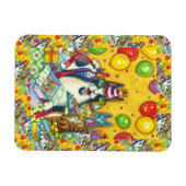 HISS N' FITZ KATZEN, KITTEN, MICH, FUNNY GEBURTSTA MAGNET (Horizontal)