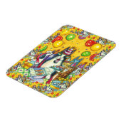 HISS N' FITZ KATZEN, KITTEN, MICH, FUNNY GEBURTSTA MAGNET (Linke Seite)