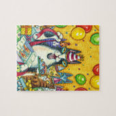 HISS N' FITZ KATZEN, KITTEN, MICH, FUNNY GEBURTSTA PUZZLE (Horizontal)