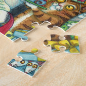 HISS N' FITZ KATZEN, KITTEN, MICH, FUNNY GEBURTSTA PUZZLE (Seite)