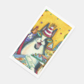 HISS N' FITZ KATZEN, KITTEN, MICH, FUNNY GEBURTSTA SERVIETTE (Ecke)