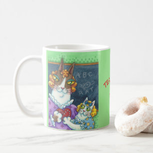 Hiss N' Fitz Katzen LEHRER-LIEBLING-TASSE Anpassen Kaffeetasse