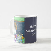 Hiss N' Fitz Teacher's Pet VALENTINE CAT-TASSE Kaffeetasse (Vorderseite Links)