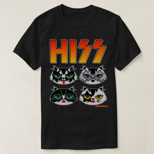 HISS T-Shirt (Design vorne)
