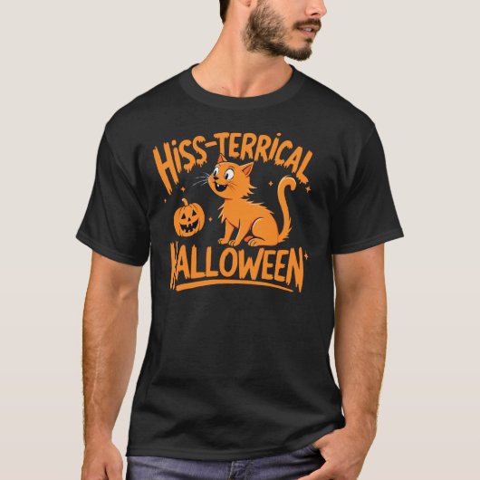 Hiss-terisches Halloween T-Shirt (Vorderseite)