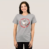 Hisses and Kisses, Ragdoll cat Tri-Blend Shirt (Vorderseite voll)