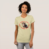 Hisses and Kisses, Tortoiseshell cat T-Shirt (Vorne ganz)