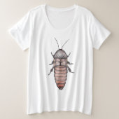 Hissing Cockroach Plus Size T - Shirt (Design vorne)