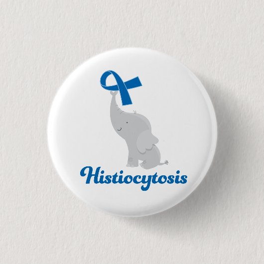 Histiocytosis-Bewusstsein Button (Vorderseite)