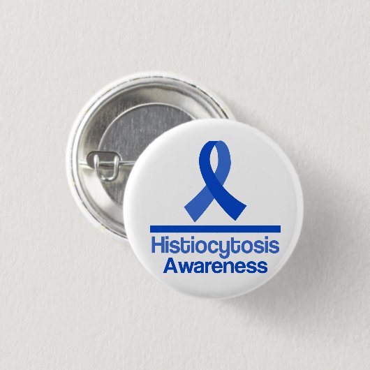 Histiocytosis-Bewusstsein Button (Vorne & Hinten)
