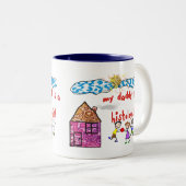 Histologen Kids-T - Shirt Zweifarbige Tasse (VorderseiteRechts)