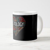 Histologie Histotechniker Heart Words Definition Jumbo-Tasse (Vorderseite Rechts)