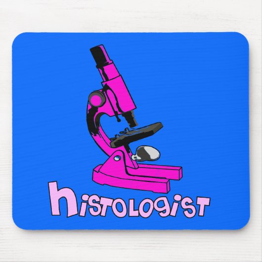 Histologist-Geschenk-Mikroskop-Entwurf Mousepad (Vorne)