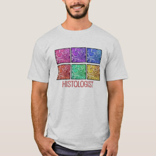 Histologist-Geschenk-Mikroskop-Entwurfs-T - Shirt