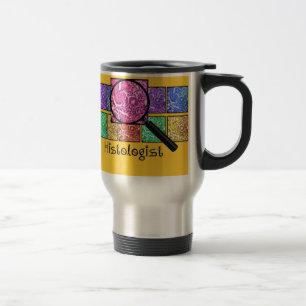 Histologist-Geschenke vergrößerter Zellen-Entwur Reisebecher