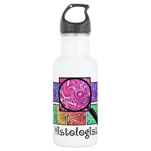 Histologist vergrößerter Zellen-Entwurf Trinkflasche (Vorderseite)