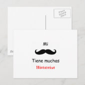 Historias Postkarte (Vorne/Hinten)