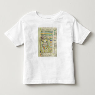 Historiated Buchstabe "A" Generationen darstellend Kleinkind T-shirt