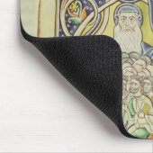 Historiated Buchstabe "A" Generationen darstellend Mousepad (Ecke)