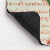 Historiated Buchstabe 'T Mousepad (Ecke)