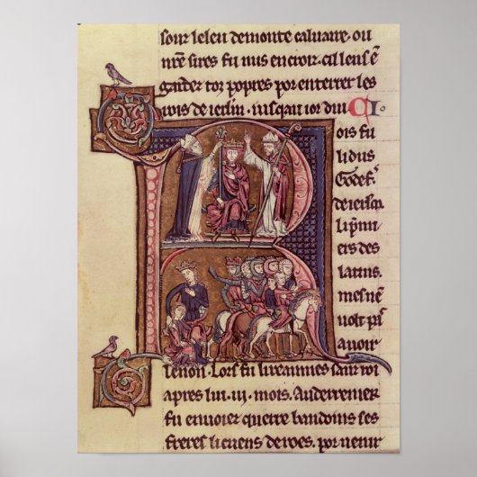 Historiated initial 'R' Poster (Vorne)