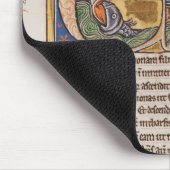 Historiated Initiale "E" Jonas darstellend Mousepad (Ecke)