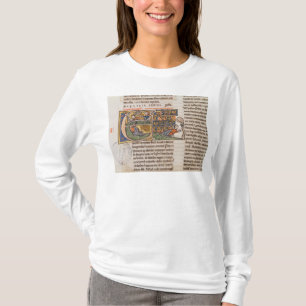 Historiated Initiale "E" Jonas darstellend T-Shirt
