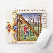 Historiated Initiale 'N Mousepad (Mit Mouse)