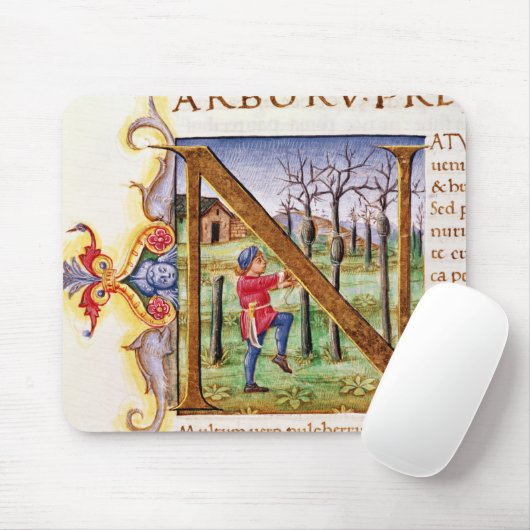 Historiated Initiale 'N Mousepad (Mit Mouse)