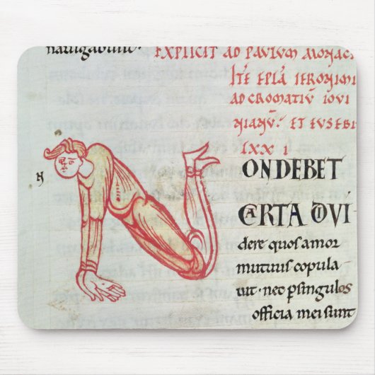 Historiated Initiale 'N Mousepad (Vorne)