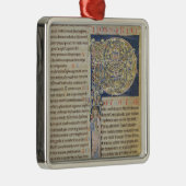 Historiated Initiale 'P Silbernes Ornament (Rechts)