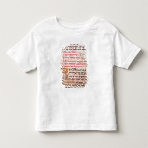 Historiated Initiale "Q" drei darstellend Kleinkind T-shirt
