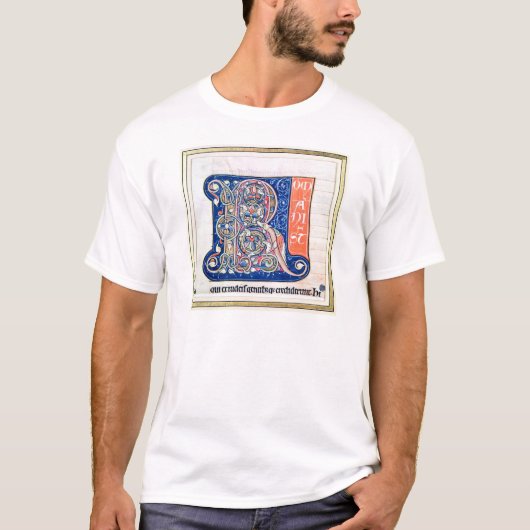 Historiated Initiale "R" 2 T-Shirt (Vorderseite)