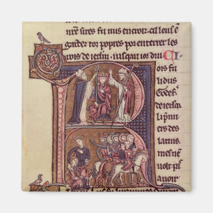 Historiated Initiale 'R Magnet